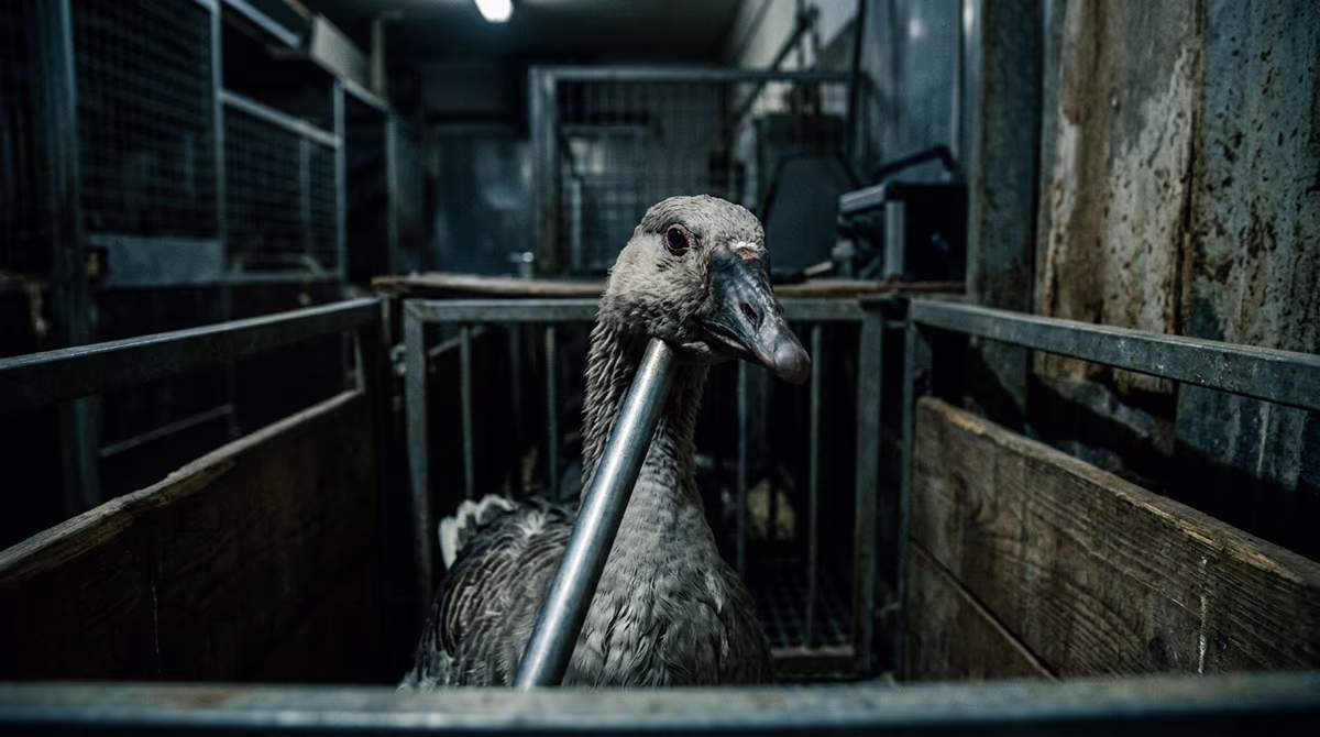 Produção de Foie Gras: O Crime de Maus-Tratos por Trás da Gastronomia de Luxo